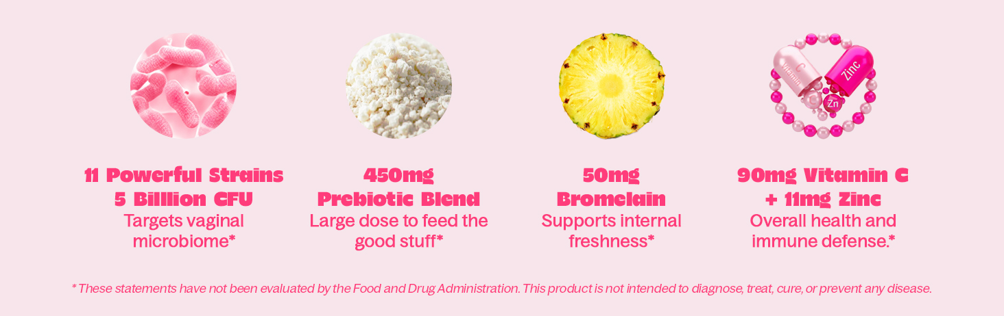 Key ingredients: 11 strains, prebiotic blend, bromelain, vitamin C and zinc